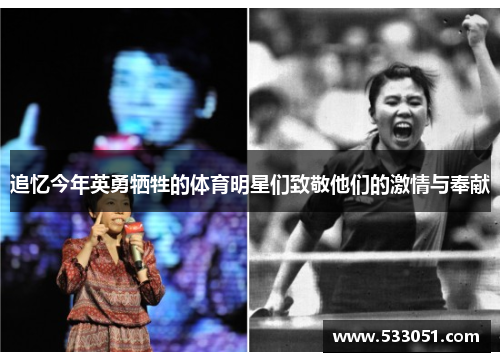 追忆今年英勇牺牲的体育明星们致敬他们的激情与奉献
